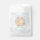 Sunshine Baby Dusche Vielen Dank Geschenktütchen (Vorderseite)