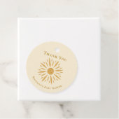 Sunshine Baby Dusche Vielen Dank Tag Geschenkanhänger (Beispiel)