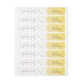 Sunshine Baby Duwer Gender Neutral Watercolor (Bogen)