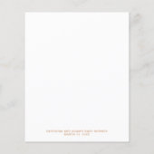 Sunshine Baby Predictions and Advice Shower Game (Rückseite)