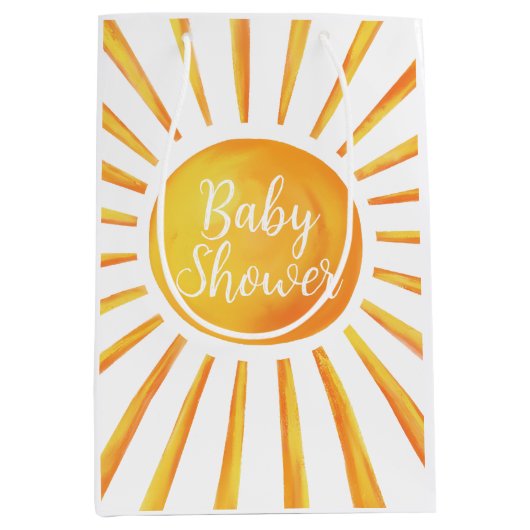 Sunshine Baby Showbeutel Mittlere Geschenktüte (Vorderseite)