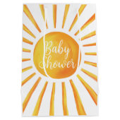 Sunshine Baby Showbeutel Mittlere Geschenktüte (Rückseite)