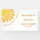 Sunshine Baby Shower Banner (Horizontal)