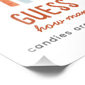 Sunshine Baby Shower Guessing Game Sign Fotodruck (Ecke)