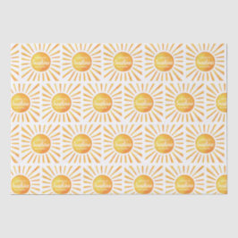 Sunshine Baby Shower Seidenpapier