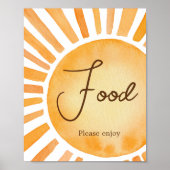 Sunshine Baby Showfood Poster (Vorne)