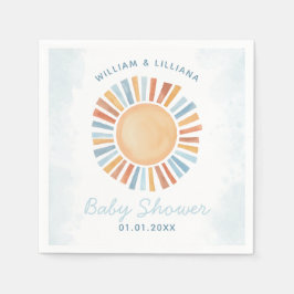 Sunshine Baby Showpapier Napkin Serviette