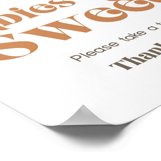 Sunshine Babys sind Sweet Boho Baby Dusche Schild (Ecke)