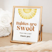 Sunshine Babys sind Sweet Boho Baby Dusche Schild