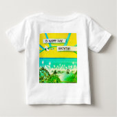 SUNSHINE BANNER BABY T-SHIRT (Rückseite)
