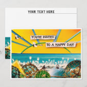 SUNSHINE BANNER DANKESKARTE (Vorne/Hinten)