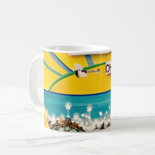 SUNSHINE BANNER KAFFEETASSE (Vorderseite Links)