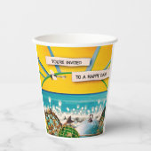 SUNSHINE BANNER PAPPBECHER (Vorderseite)