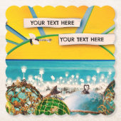 SUNSHINE BANNER UNTERSETZER (Vorderseite)