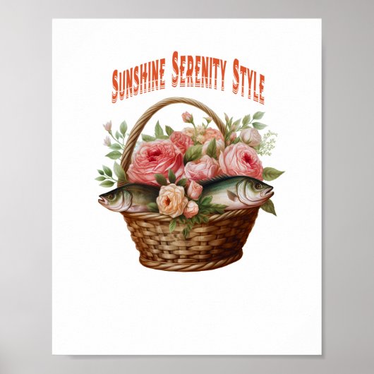 🌸 Sunshine Basket Bliss 🌸 Poster (Vorne)