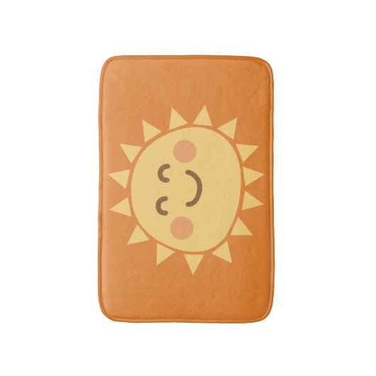 Sunshine Bath Mat Badematte (Vorderseite Vertikal)