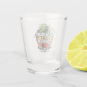 Sunshine Beach Santa Barbara California Shot Glass Schnapsglas (Rückseite)