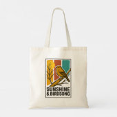 Sunshine & Birdsong Vintage Tasche (Rückseite)