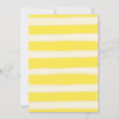 Sunshine Birthday Einladung für Jungen oder Mädche (Rückseite)