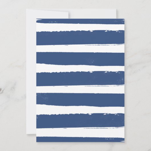 Sunshine Birthday Party Marine Unser kleiner Sonne Einladung (Rückseite)