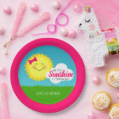 Sunshine Birthday Party Pappteller (Party)