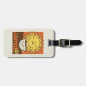 Sunshine Blend-Kaffee Gepäckanhänger (Vorderseite horizontal)