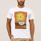 Sunshine Blend-Kaffee T-Shirt (Vorderseite)