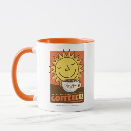 Sunshine Blend-Kaffee Tasse (Links)