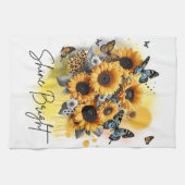 Sunshine Bloom Geschirrtuch (Horizontal)