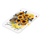 Sunshine Bloom Magnet (Linke Seite)