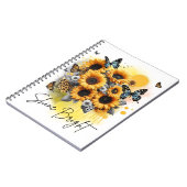 Sunshine Bloom Notizblock (Linke Seite)