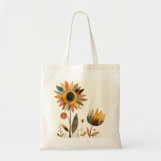Sunshine Bloom Tasche (Vorne)