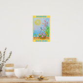 SUNSHINE BLUE SKIES POSTER (Küche)