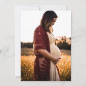 Sunshine Boho Kinderdusche Einladung (Rückseite)