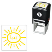 Sunshine Briefmarke Permastempel (Beispiel)