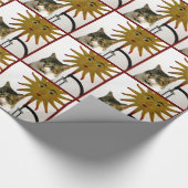 Sunshine Cat Geschenkpapier (Ecke)