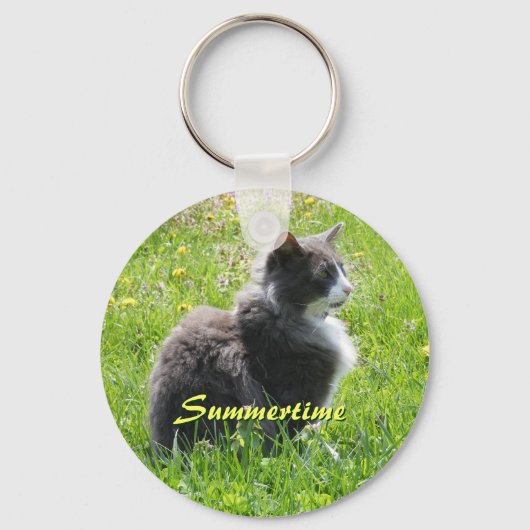Sunshine Cat Schlüsselanhänger (Vorderseite)