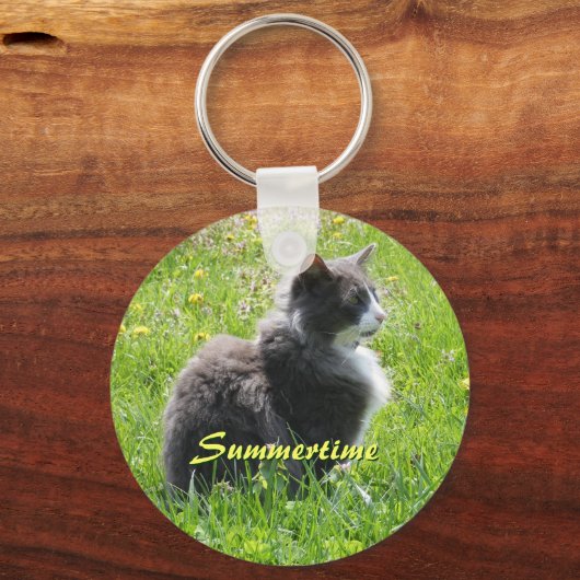 Sunshine Cat Schlüsselanhänger (Vorderseite)