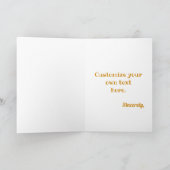 Sunshine Christlich Theme Karte (Innenseite)