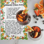 Sunshine Citrus Punch Geschirrtuch