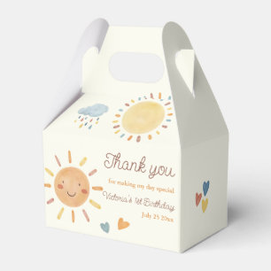 Sunshine Cloud Birthday Party Fevor Box Geschenkschachtel