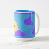 Sunshine Coffee Cup Zweifarbige Tasse (VorderseiteRechts)