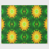 Sunshine Dahlias.... Geschenkpapier (Flach)