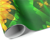 Sunshine Dahlias.... Geschenkpapier (Rolleneckpunkt)