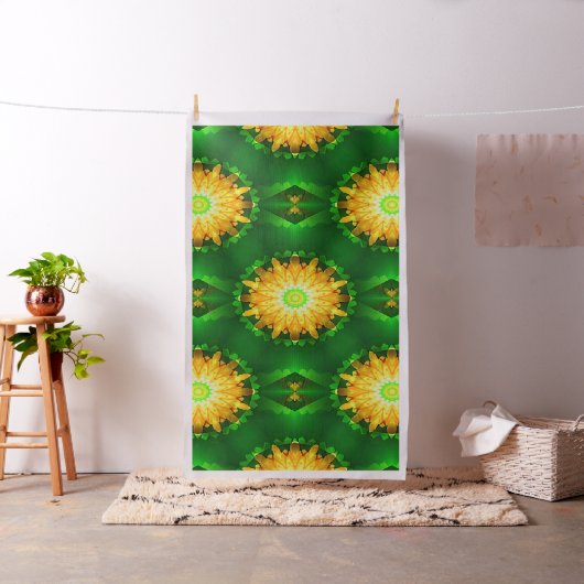 Sunshine Dahlias.... Stoff (Beispiel)