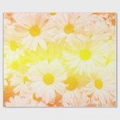 Sunshine Daisies Geschenkpapier (Flach)