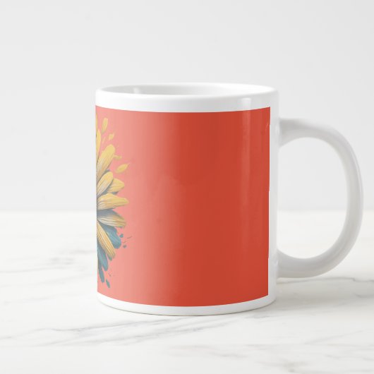Sunshine Daisy Jumbo-Tasse (Rechts)