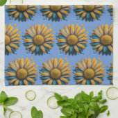 Sunshine Daisy soft Geschirrtuch (Gefaltet)