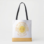 Sunshine Dankeschön Lehrer modern elegant Tasche (Vorderseite)