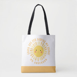 Sunshine Dankeschön Lehrer modern elegant Tasche